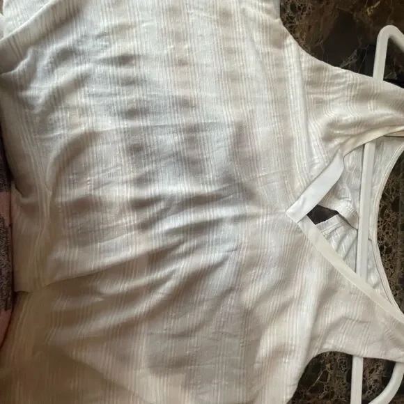 Textured Tank Cut Out Back